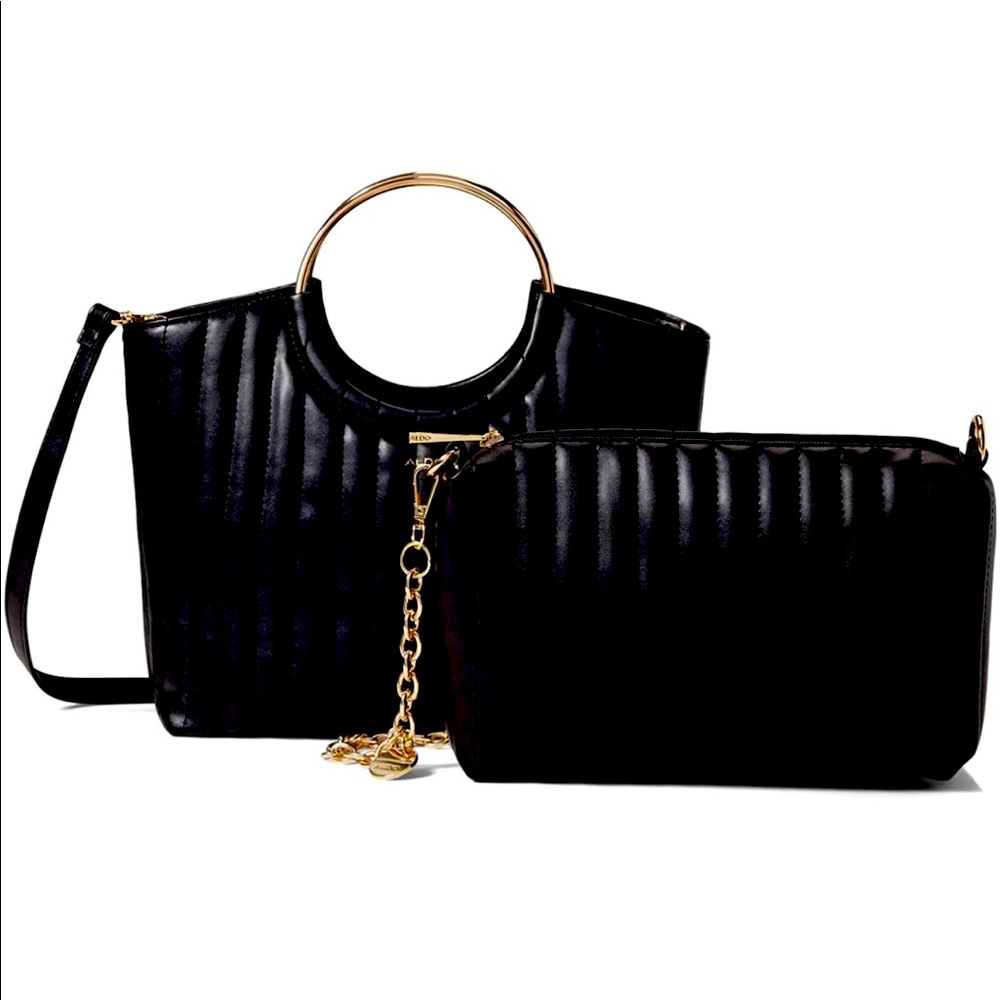 *Sold*🥳HOST PICK🥳🎉ALDO Bauhan Black Combo Bags